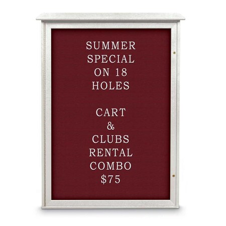 United Visual Products Indoor Enclosed Combo Board, 72"x36", White Frame/White Porc & Keylime UVCB7236W-WHTPORC-KEYLIME